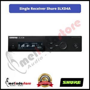 Shure SLXD4 Digital Wireless Receiver | Single Digital Wireless Receiver Shure SLXD4A